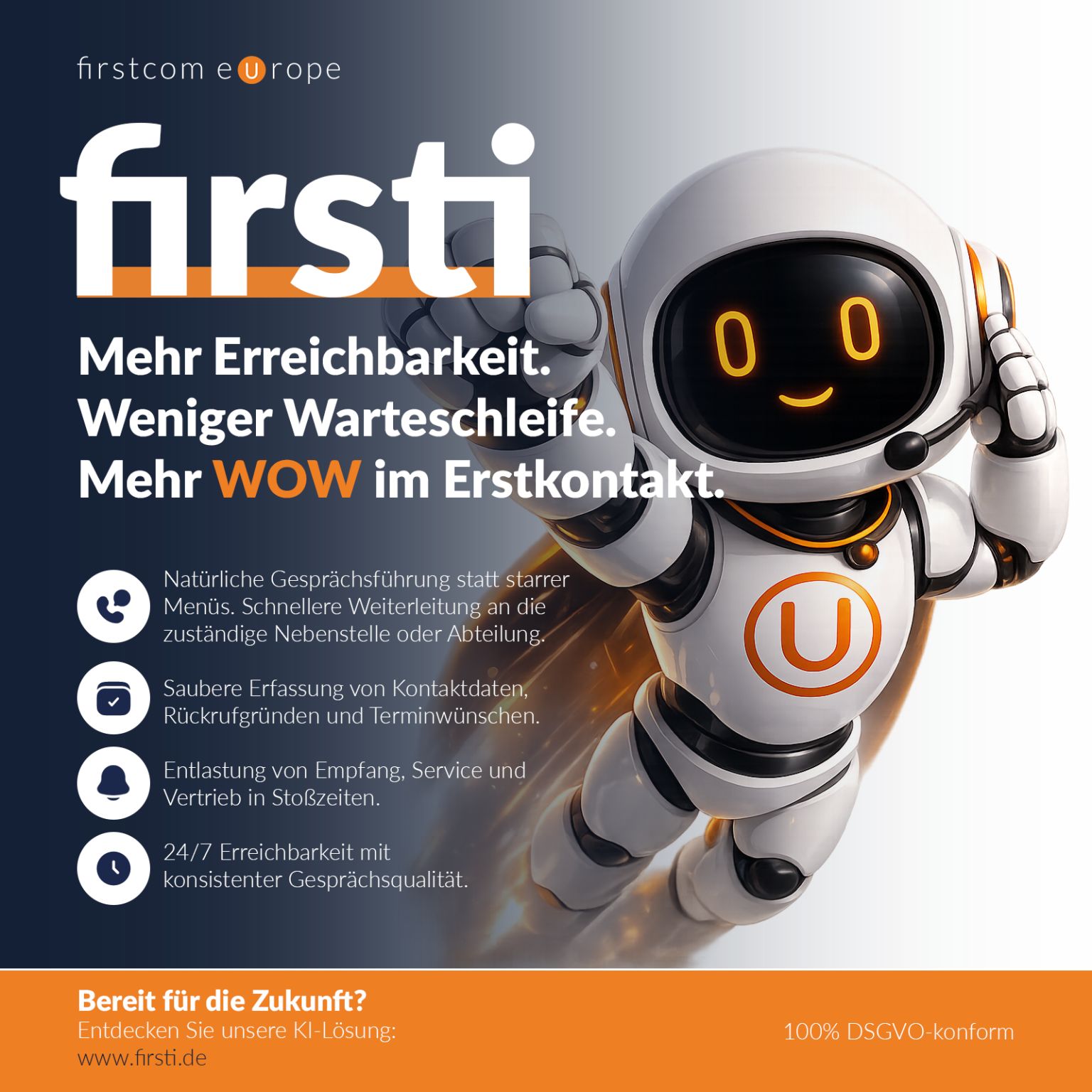firsti: Ihr KI-Agent für zufriedene Mitarbeiter und begeisterte KundenBild