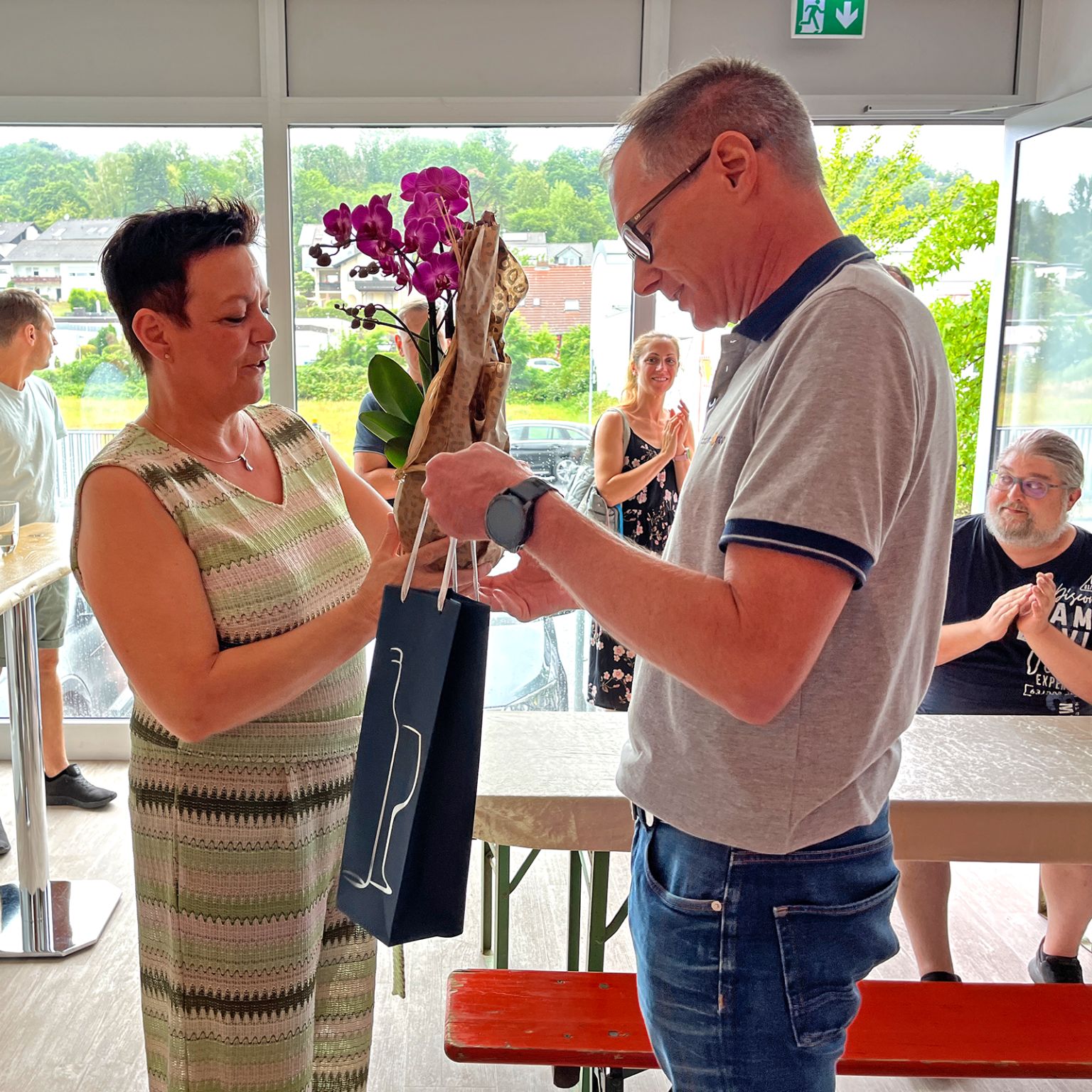 Abschied von Evelyn in den wohlverdienten RuhestandBild